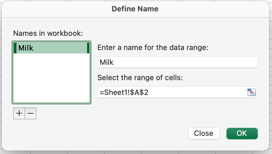 Excel is Amazing! Name Cells Like a Variable